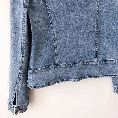 Women's Short Spring And Autumn Slim-fit Long Sleeve