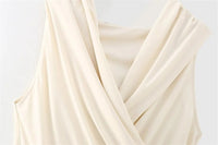 Solid Color Slimming And Tank Top