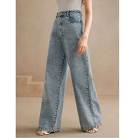 Women's Plus Size Embroidered Stretch Jeans