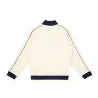 Color Block Raglan Sleeve Zip Track Jacket