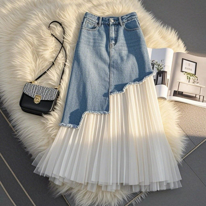 New French Entry Lux Temperament Skirt Women