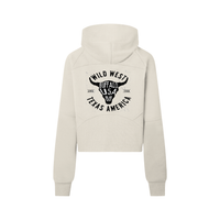 Cropped Half-Zip Hoodie