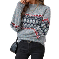 Casual Long Sleeve Sweater Top Women