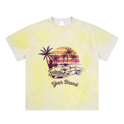 Sun Fade Hand-Painted T-Shirt