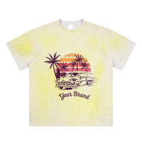 Sun Fade Hand-Painted T-Shirt