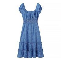 Women's Elegant And Fashionable Printed Midi Dress