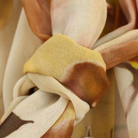 Women's Lapel Long Sleeve Loose Print Shirt