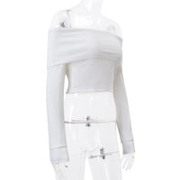 Fashion Slimming Long Sleeve Top Women