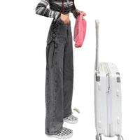 SpringSummer New Straight Loose All-matching Slimming Wide-leg Pants