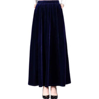 Fashion Personality Velvet Skirt Women