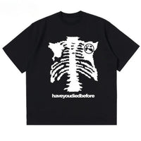 Women's Casual Printed Loose Short Sleeve