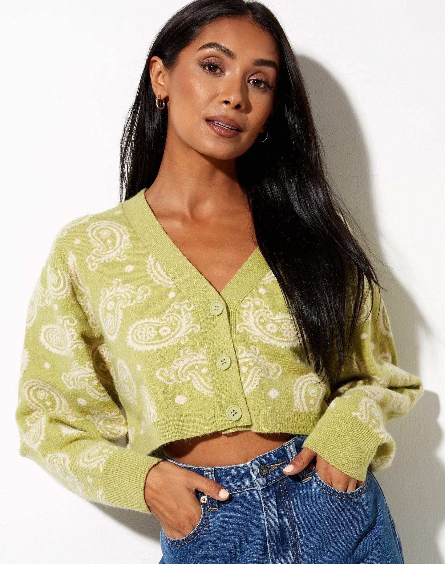 Temperament Commute Long Sleeve Knitted Long Sleeve Cardigan